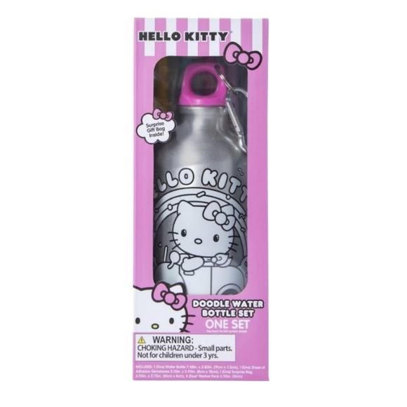 Sanrio Hello Kitty doodle Water Bottle Set - Picture 9 of 9